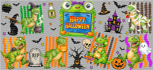 16oz Halloween-J 1533